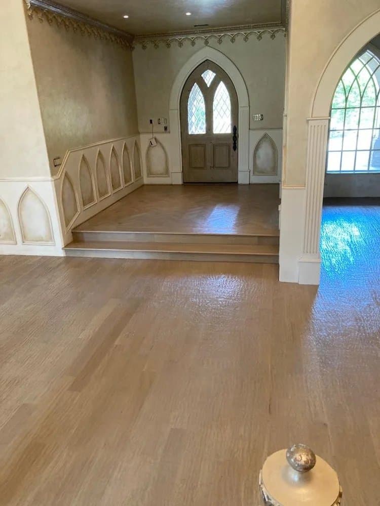 Floor finish project photo